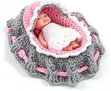 Crochet cradle purse pattern
