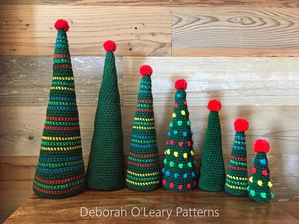 Crochet Christmas Tree Pattern By Deborah O’leary Patterns