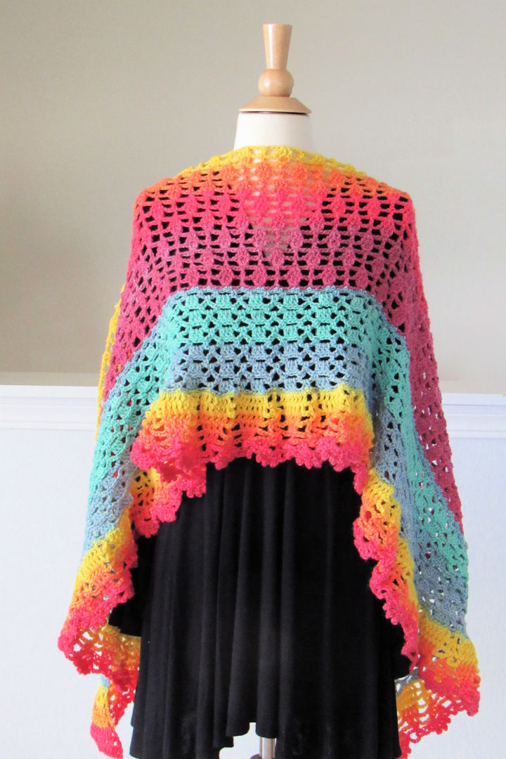 Crochet Valentina Shawl