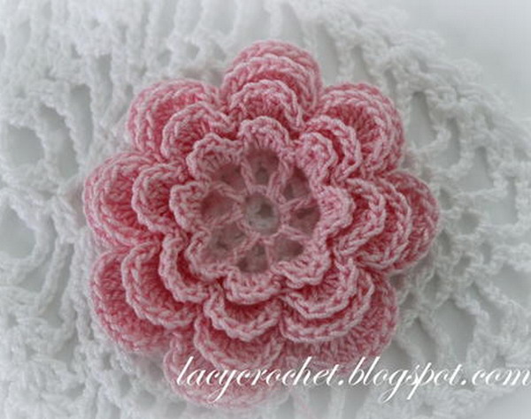 Crochet Irish Rose Free Crochet Pattern Weave Crochet