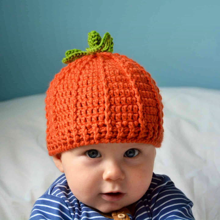 Free Crochet Pumpkin Hat Pattern