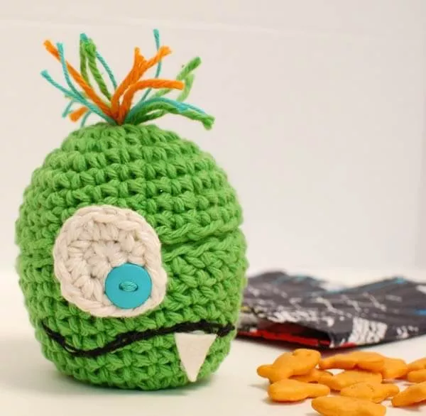 Silly Monster Crochet Cozy