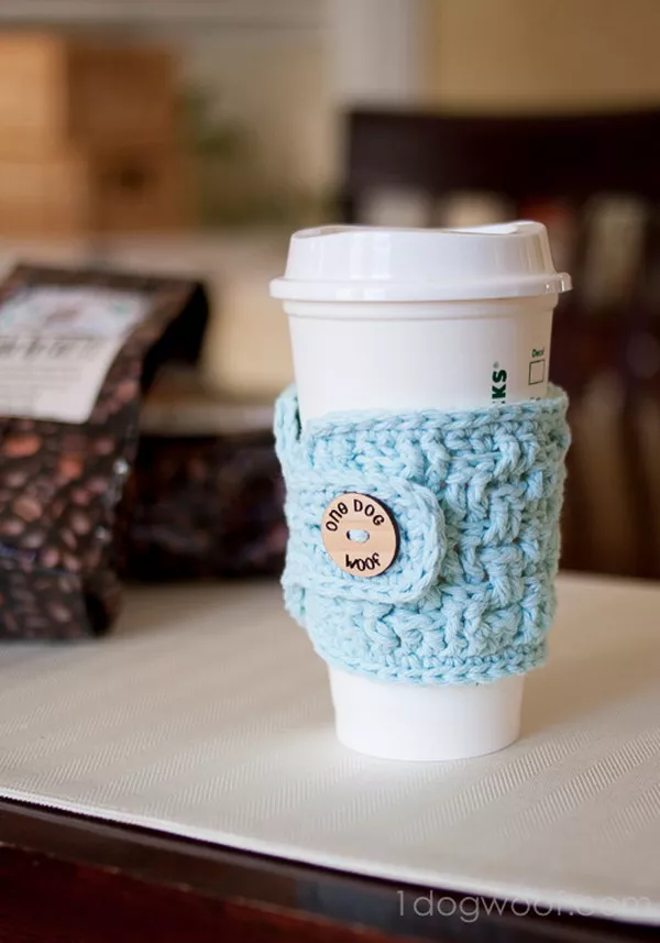 Basic Crochet Coffee Cozy