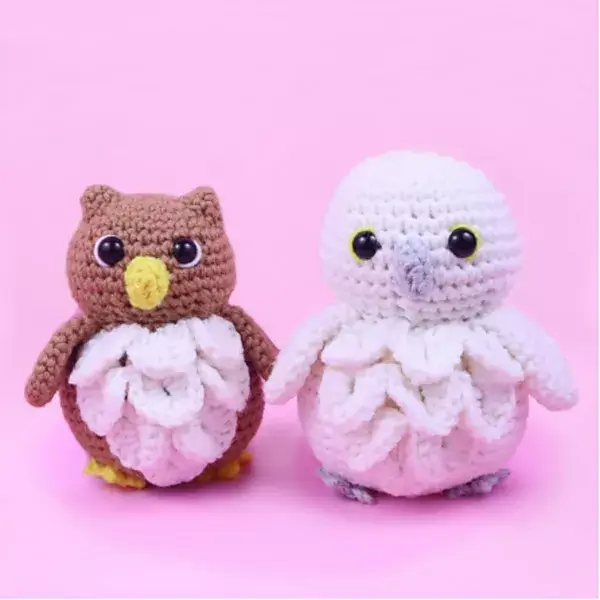Owl and Snow Owl Amigurumi