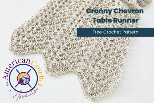 Granny Chevron Table Runner: Quick and Easy Stitch Pattern
