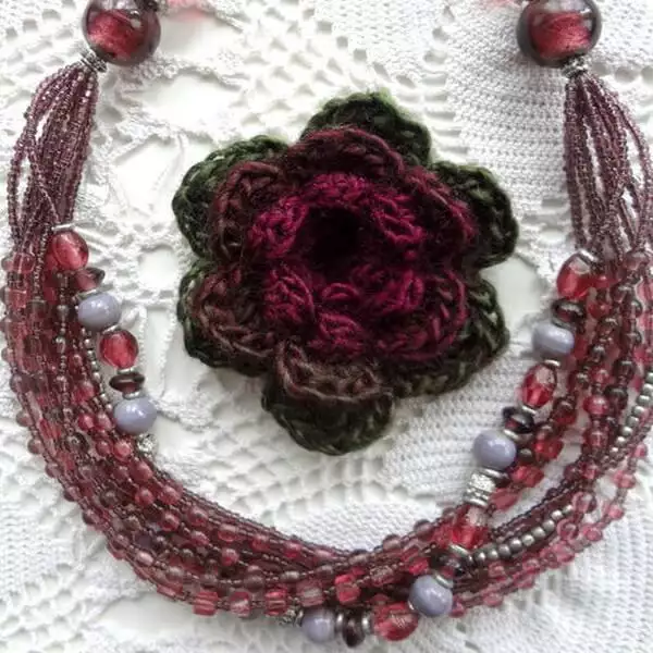 Wooly Irish Rose Free Crochet Pattern