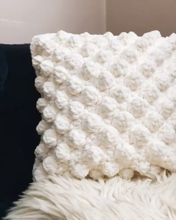 Crochet Arnica Bobble Pillow Pattern