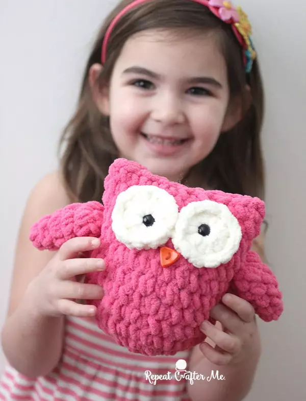 Crochet Plush Owl Pattern