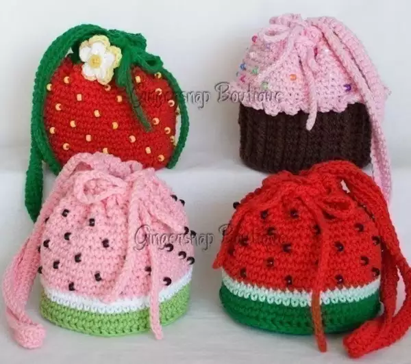 Crochet Yummy Purses Pattern