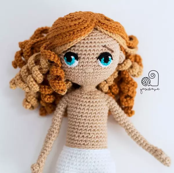 Doll Emma Crochet Amigurumi Pattern