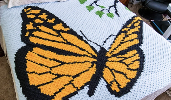 C2c Butterfly Blanket