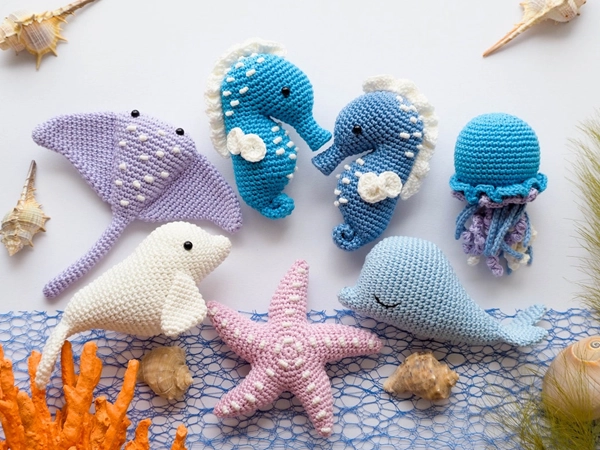 Crochet Sea Creatures Pattern