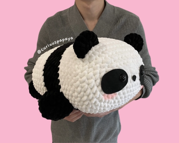 Giant Panda Amigurumi Crochet Pattern