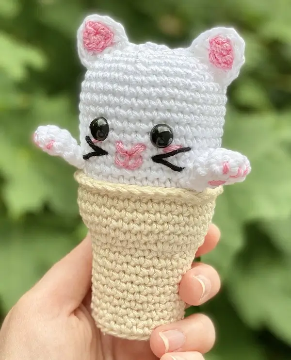 Kitty Ice Cream Cone