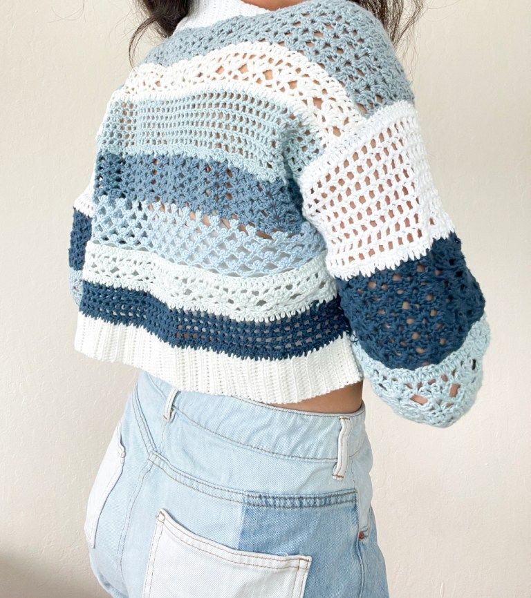 Crochet Lacy Summer Cardigan