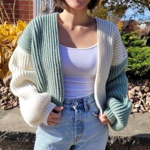 Cumulus Cardigan Crochet Pattern