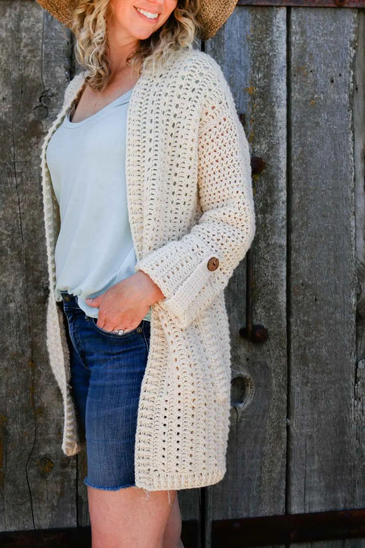 Improve Your Crochet Skills with a Free Classic Cardigan Pattern