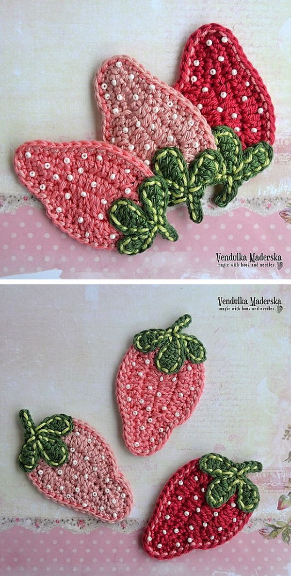 Sweet Strawbery Free Crochet Pattern