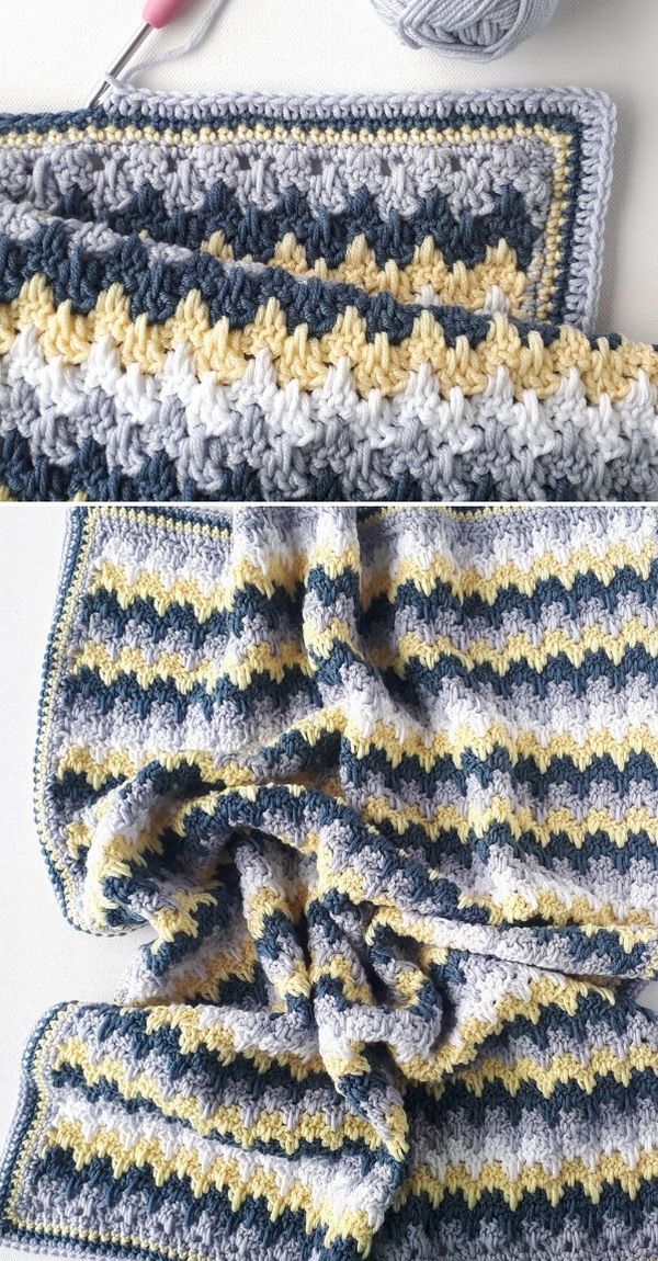 Poppy’s Blanket Free Crochet Pattern