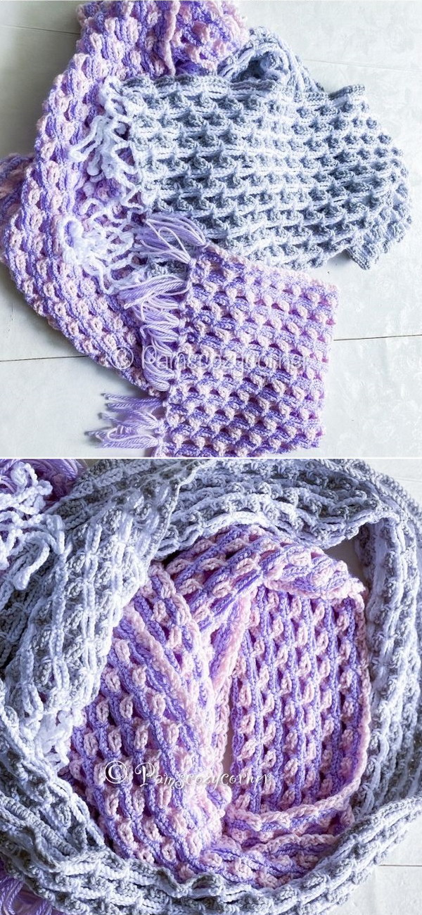 Cool Everyday Scarf Free Crochet Pattern