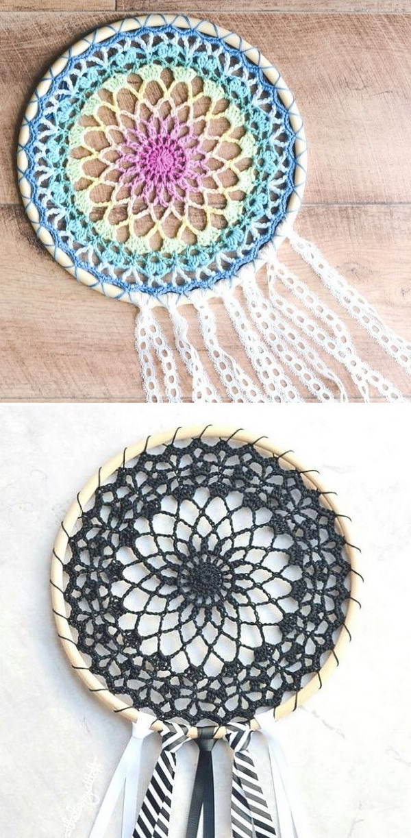 Dream Catcher Free Crochet Pattern