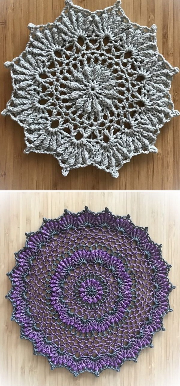 November mandala Free Crochet Pattern