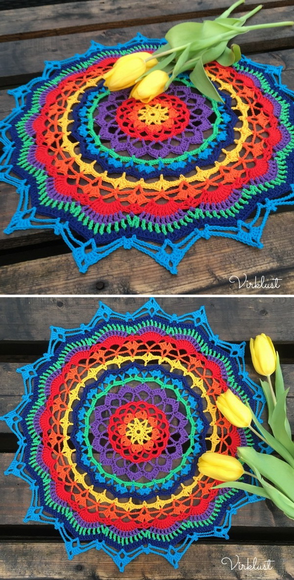 Technicolor Dream Free Crochet Pattern