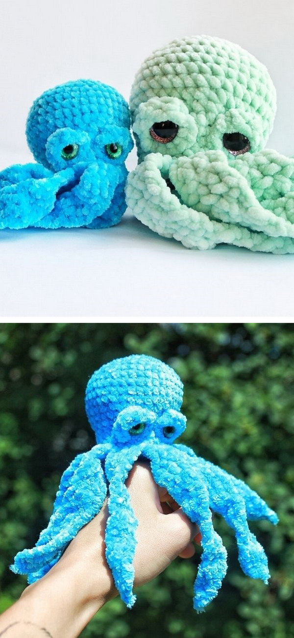 octopus plush crochet