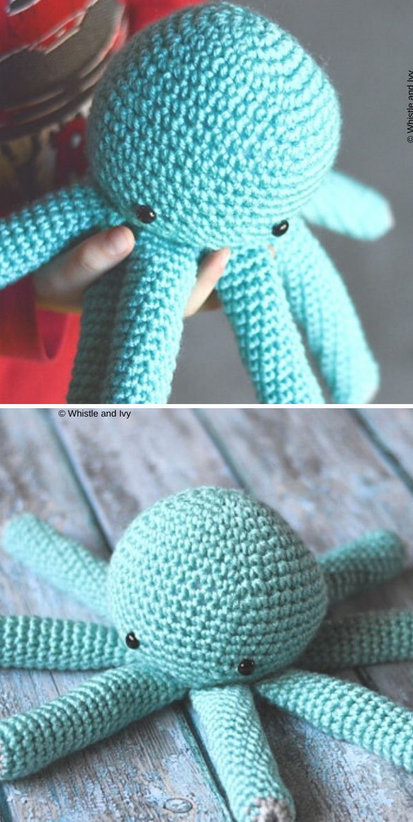 Baby Octopus Amigurumi Free Crochet Pattern