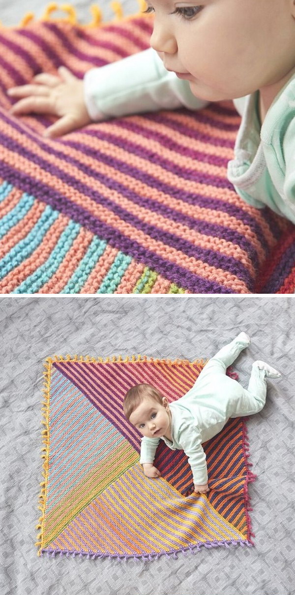 Meadowland Baby Afghan (Knit)
