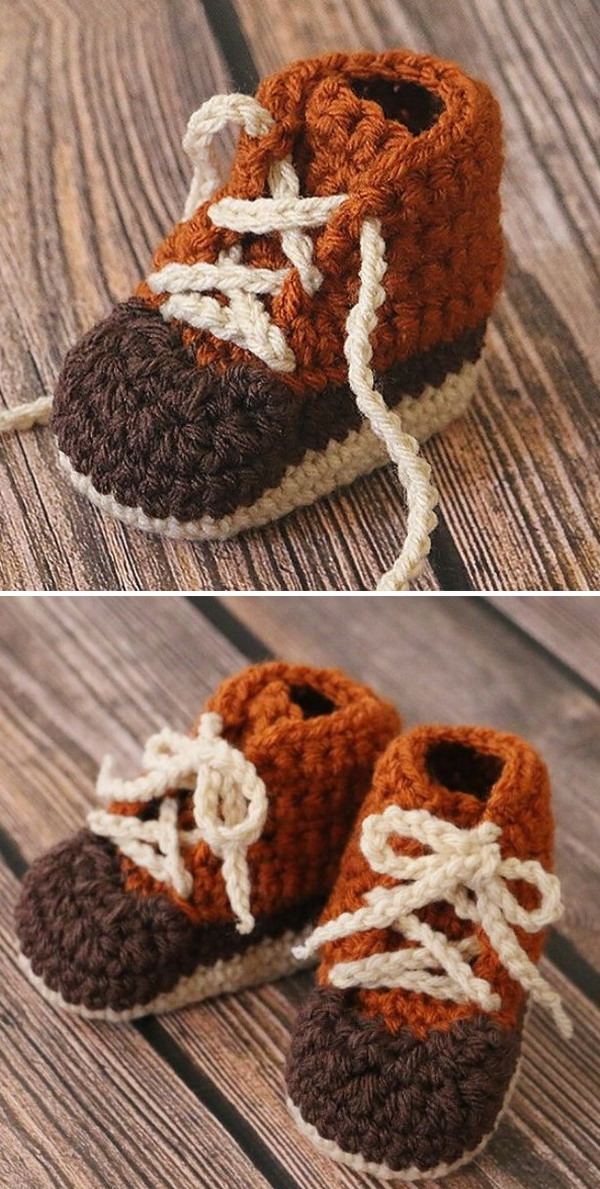 Duck Boots Free Crochet Pattern