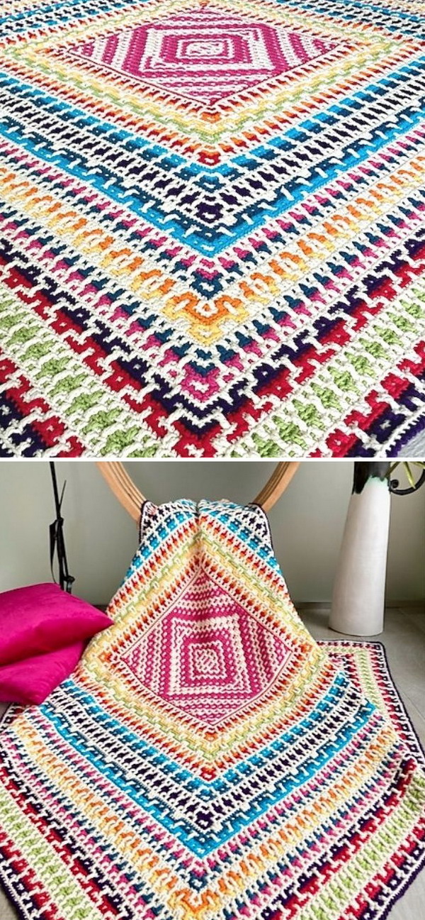 Crochet The Daisy Sampler Free Pattern