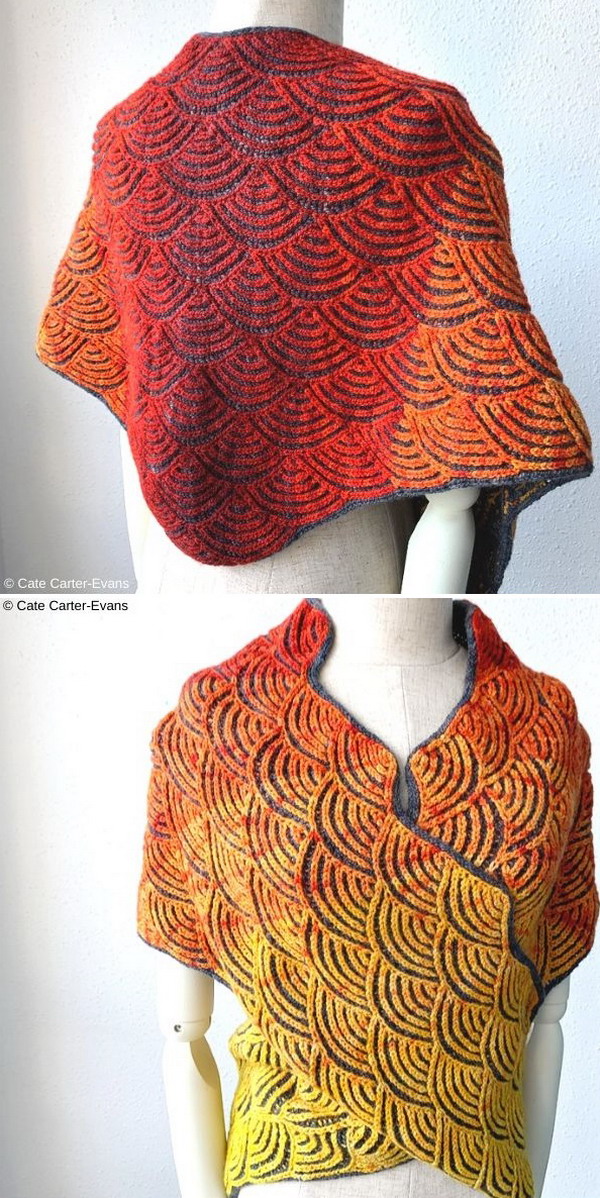 Uroko Free Knitting Pattern