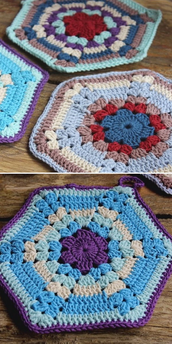 Old Timey Crochet Potholders