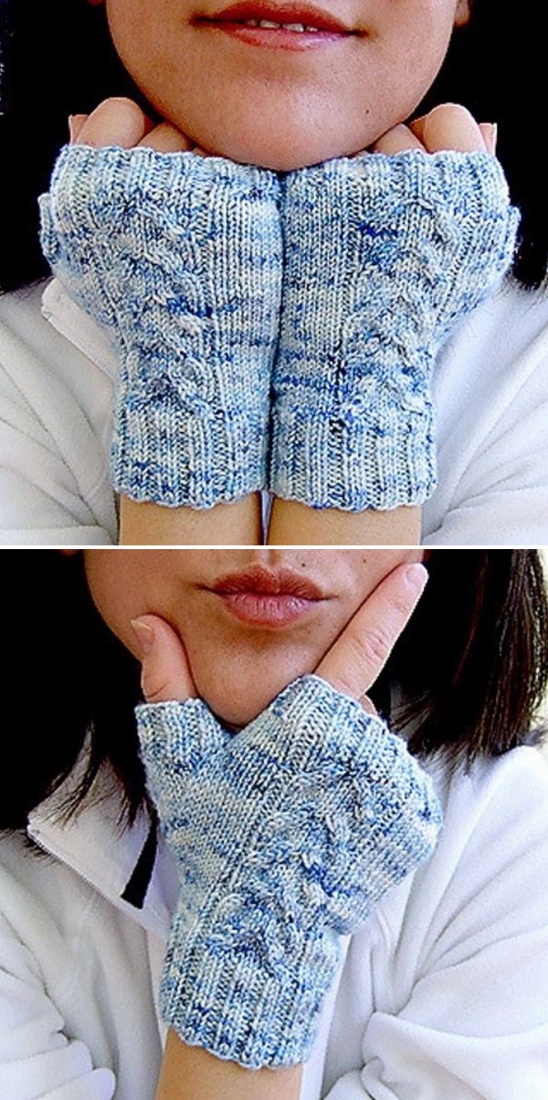 Mitt Envy Knitted Mitts Free Pattern