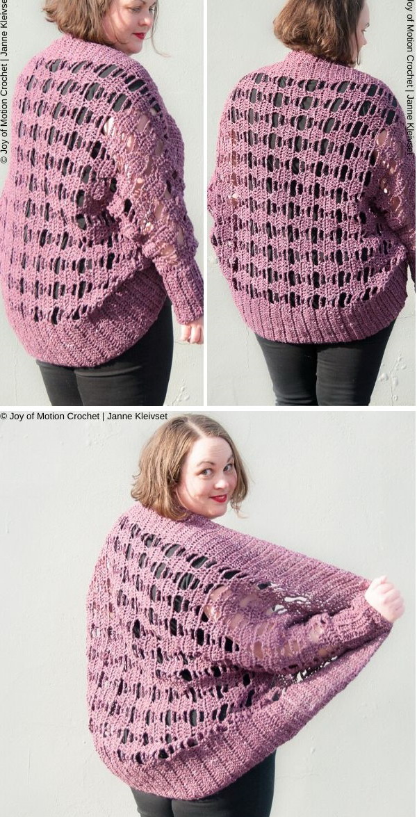 Aprilis Lace Shrug Free Crochet Pattern
