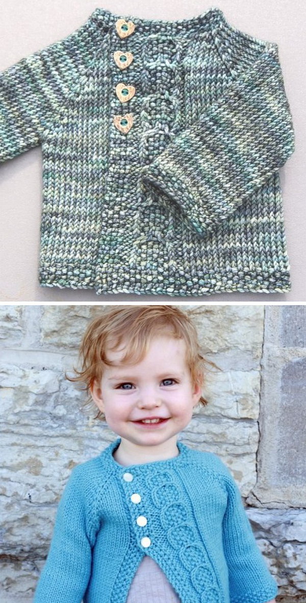Olive You Baby Free Knitting Pattern