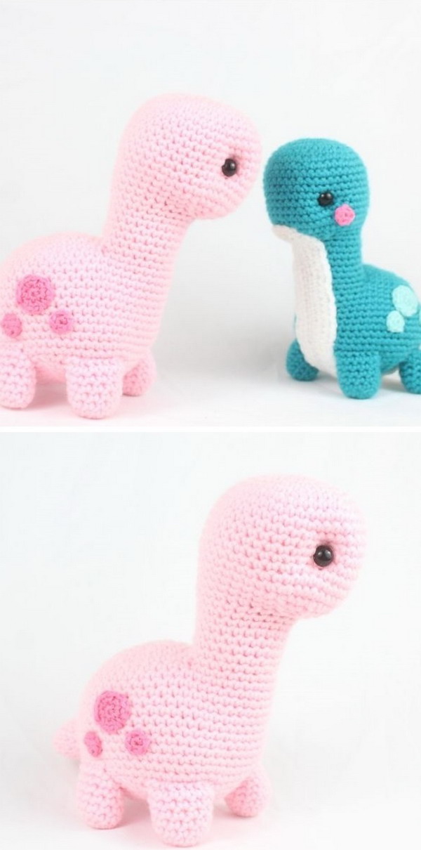 Dinosaur Brontosaurus Amigurumi