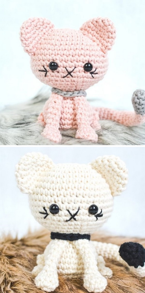 Cecil The Cat Free Crochet Pattern