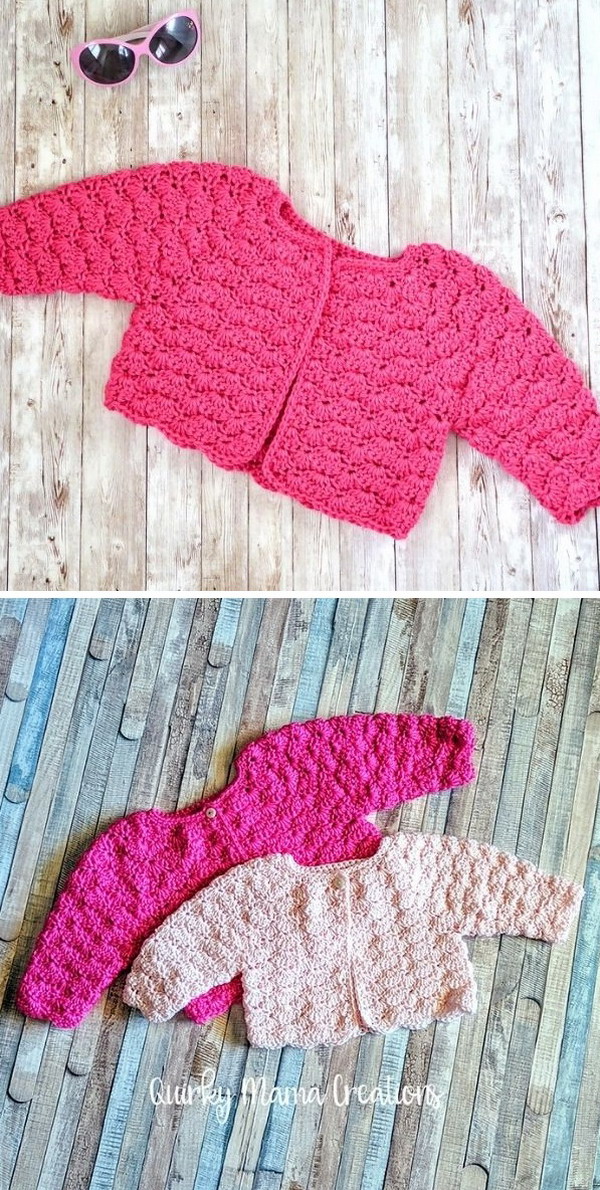 Baby Sweaters Free Crochet Pattern