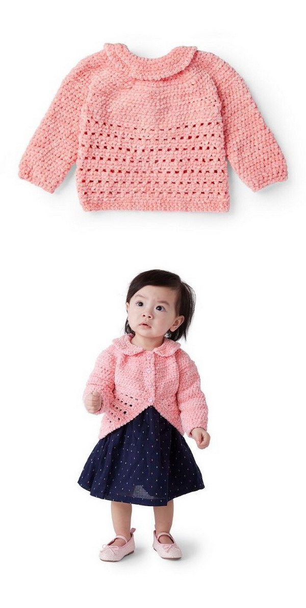 Baby Party Cardi Free Pattern