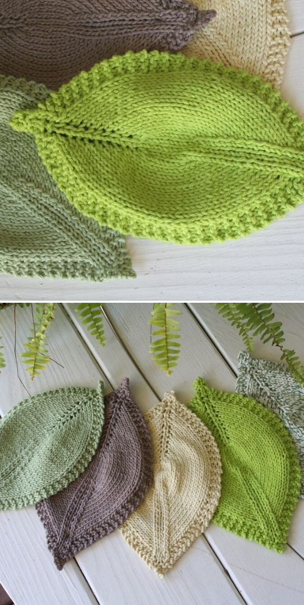 Easily Distracted by Leaves Free Knitting Pattern