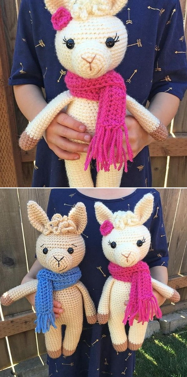 Amigurumi Llamas Free Crochet Pattern