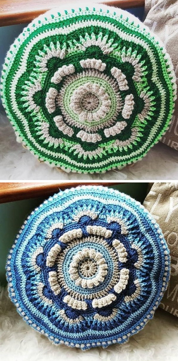 Ravenna Cushion Free Crochet Pattern