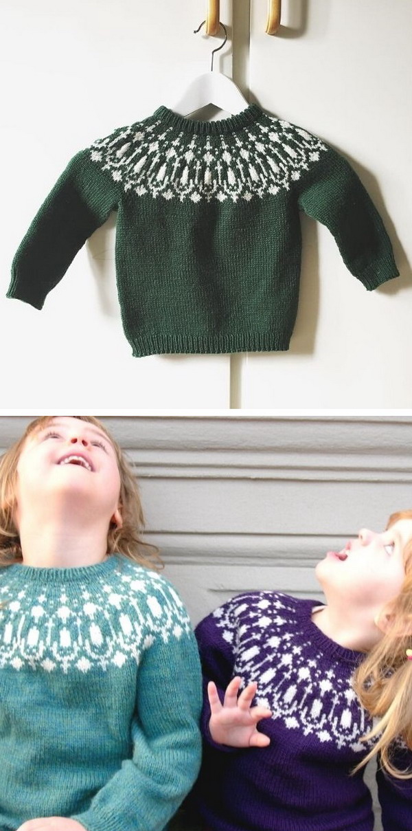 Kristina Knitted Sweaters Free Pattern