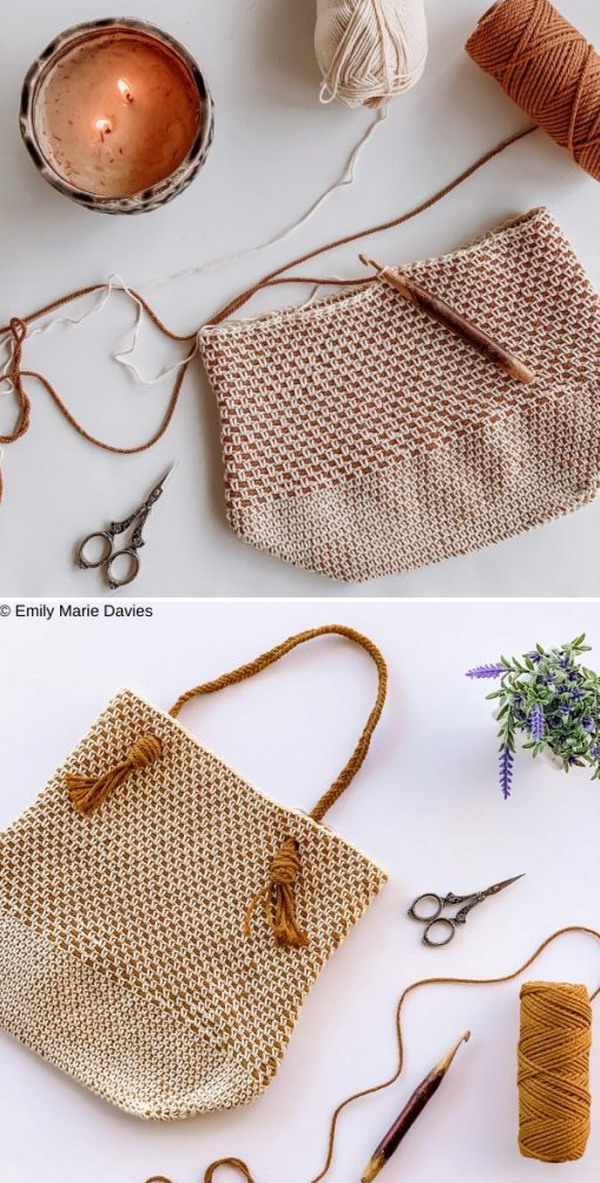 Blythe Bag Crochet Market Bag Free Crochet Pattern