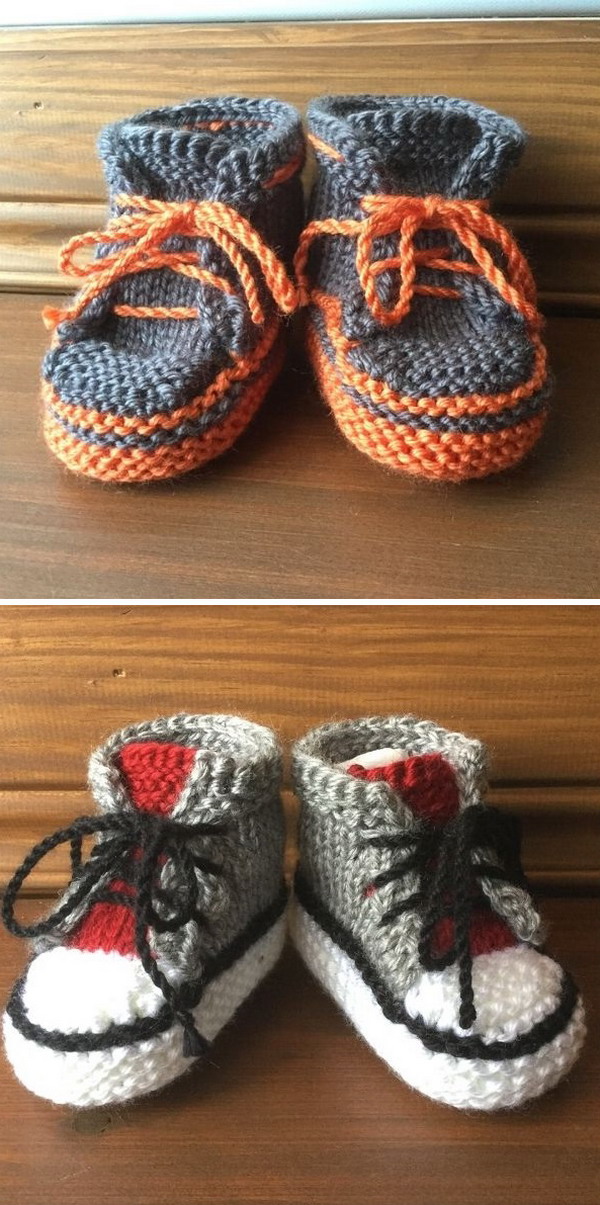 Little Converse Free Knitting Pattern