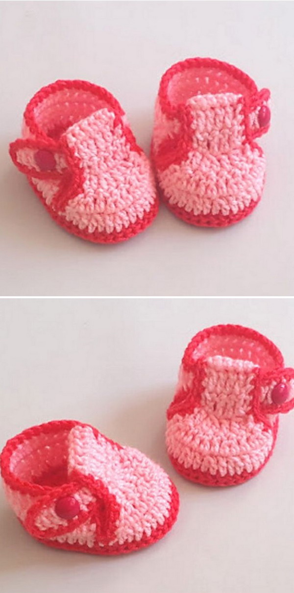 Baby Shoes Booties Free Pattern