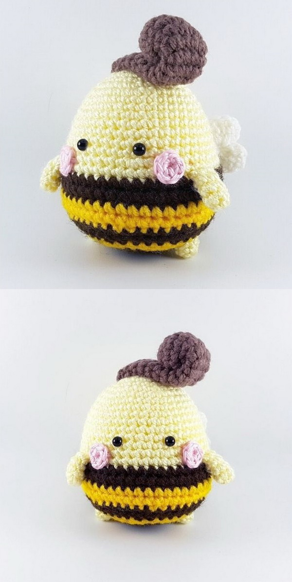 Bernie The Bee Fairy Free Crochet Pattern