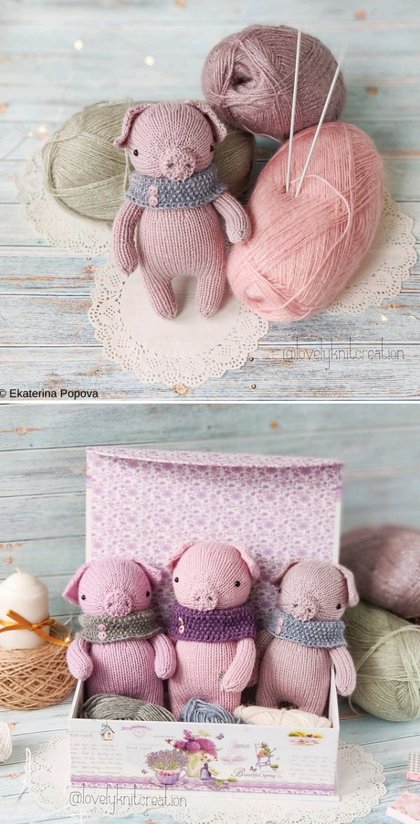Daisy The Little Pig Free Knitting Pattern